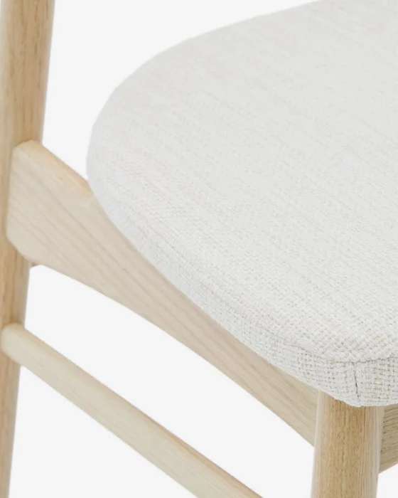 Silla desenfundable Timons de madera maciza de roble con acabado natural FSC Mix Credit en Madera natural - Sillas, Uruguay | Kavehome, vista 2
