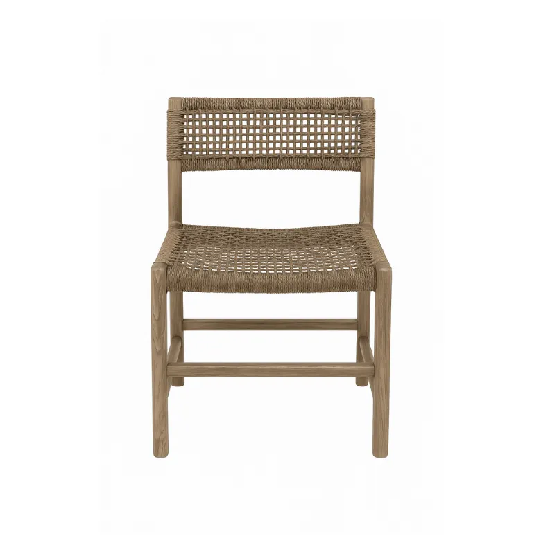 SILLA CARACAS TEKA en Madera natural - Sillas, Uruguay | Masinfinito Casa
