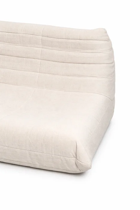 Sofá Marto, 2 Cuerpos - Arena en Madera natural - Sillones y sofás, Uruguay | Indian, vista 2