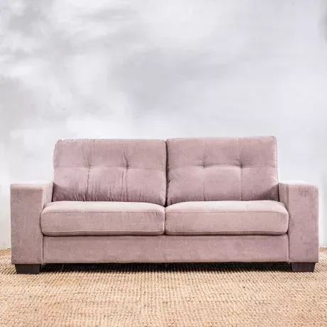 Sofá Concordia - 3 cuerpos en Rosa - Sillones y sofás, Uruguay | Concetto Casa