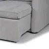 Sofá Santiago (Rebatible) - Tela Microfibra - 3 cuerpos - TC1009 (Plata) en Gris - Sillones y sofás, Uruguay | NYR, vista 8 de 8