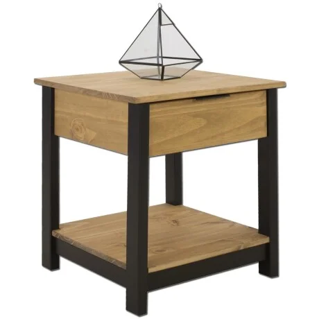 Mesa de luz Linea Denise en Negro - Mesas de luz, Uruguay | La Cueva Muebles, vista 7