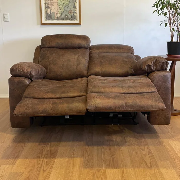 Reclinable eléctrico 2 cuerpo — Serra Amoblamientos en Marrón - Sillones y sofás, Uruguay | Serra Amoblamientos, vista 3