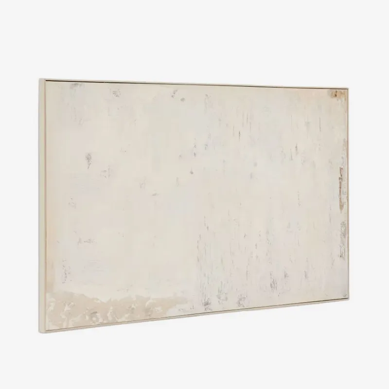 Cuadro abstracto Silpa beige claro 200 x 120 cm en Beige - Decoración de pared, Uruguay | Kavehome