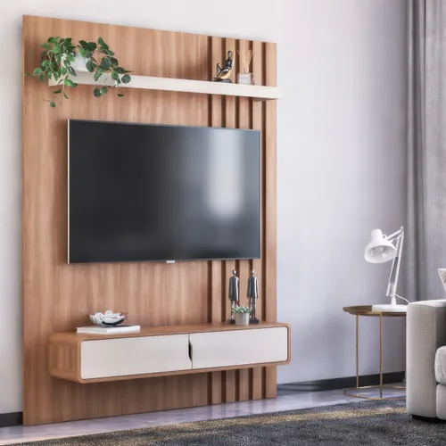 Panel para TV Montana - Aparadores y recibidores, Uruguay | RM Muebles y Deco