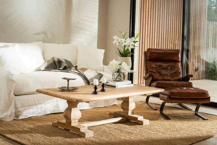 MESA LIVING ISABEL - 1.50 X 0.80 en Madera natural - Mesas de living, Uruguay | La Iberica, vista 7
