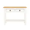 Mesa De Arrime Aparador Madera Maciza Línea Monterrey - Blanco en Blanco - Mesas de arrimo, Uruguay | Ecowood, vista 3 de 6