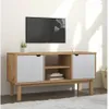 Rack TV 2 P Mel/Gris Linea Nordica en Madera Maciza - Muebles para TV, Uruguay | Que Sal Muebleria, vista 7 de 18