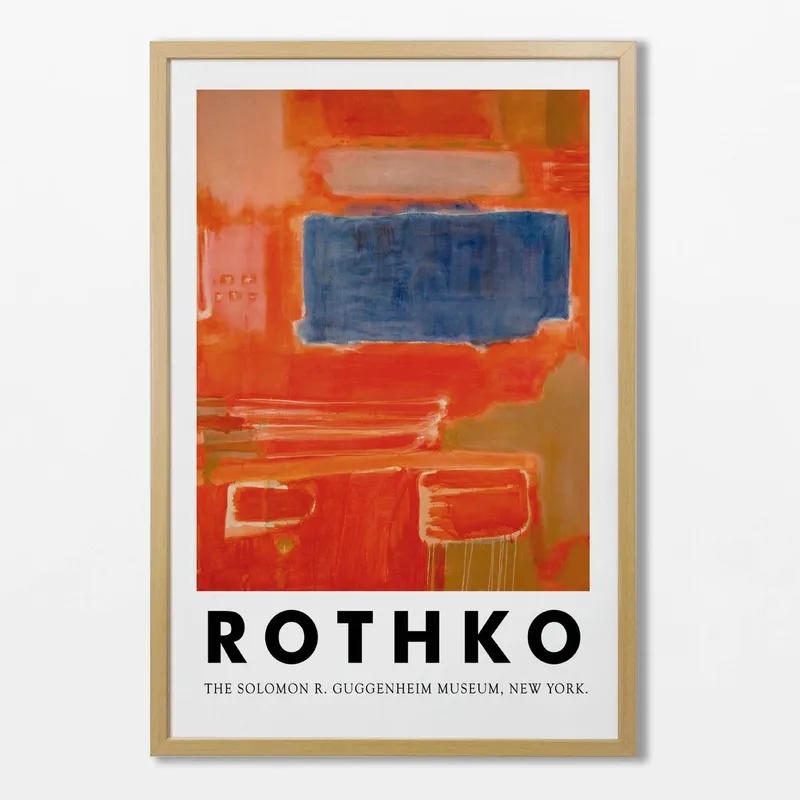 Rothko - Untitled 1948 en Multicolor - Láminas, Uruguay | La Cuadrería