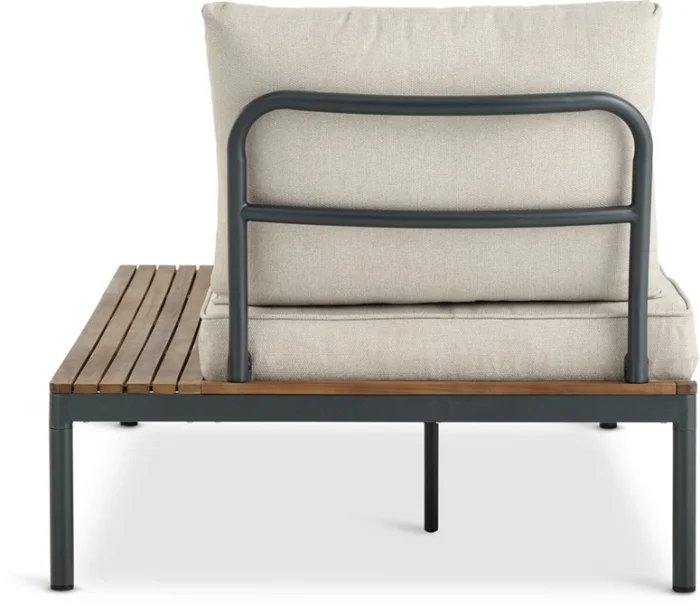 Módulo lounge HOU chaise longue madera dura en Beige - Sillones y sofás, Uruguay | JYSK, vista 3