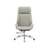 Asiento Gerencial Alto Madera-y-pu Natural-beige Zen en Beige - Escritorios y sillas de escritorio, Uruguay | Divino, vista 3 de 5