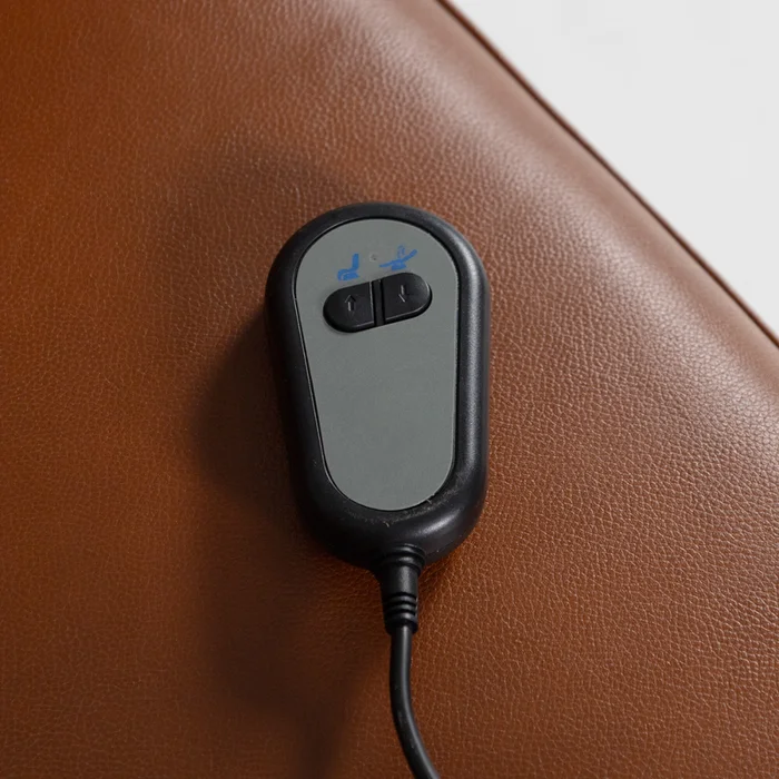 Butaca Max (Reclinable eléctrica) - Cuero Básico - 457 (Brandy) en Naranja - Butacas, banquetas y puffs, Uruguay | Nyr, vista 6
