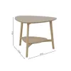 Mesa ratona Bamboo en Madera natural - Mesas de living, Uruguay | La Cueva Muebles, vista 3 de 3