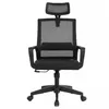 Silla De Escritorio Con Soporte Lumbar Y Apoya Cabeza Negro en Negro - Escritorios y sillas de escritorio, Uruguay | Unilux, vista 1 de 7