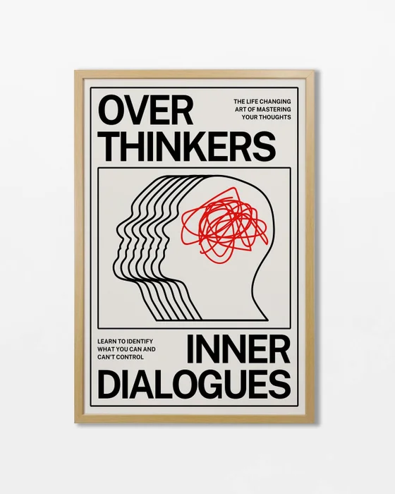 Overthinkers en Blanco - Láminas, Uruguay | La Cuadrería