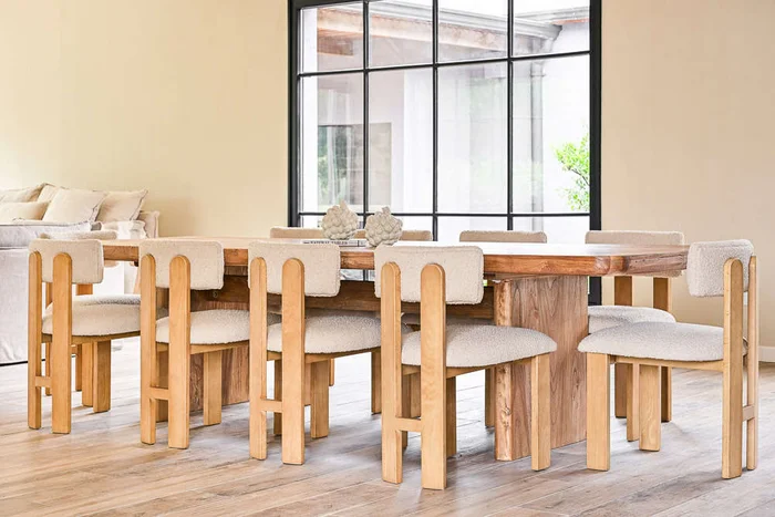 MESA COMEDOR ATHENA - 3.00 X 1.00 MTS - Mesas de comedor, Uruguay | La Iberica