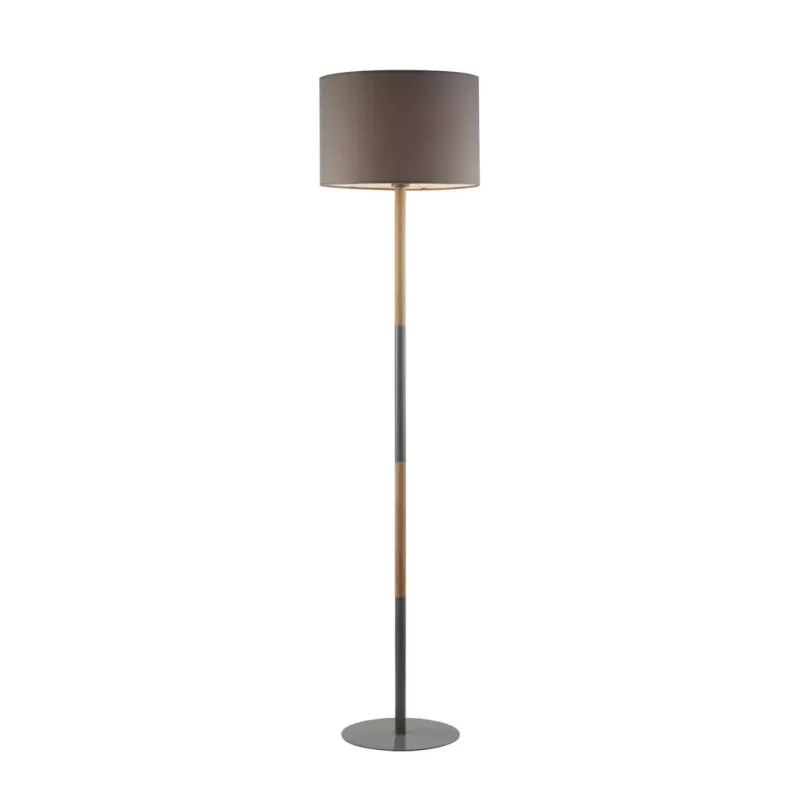 Lámpara de pie metal gris - Decoración, Uruguay | Concetto Casa