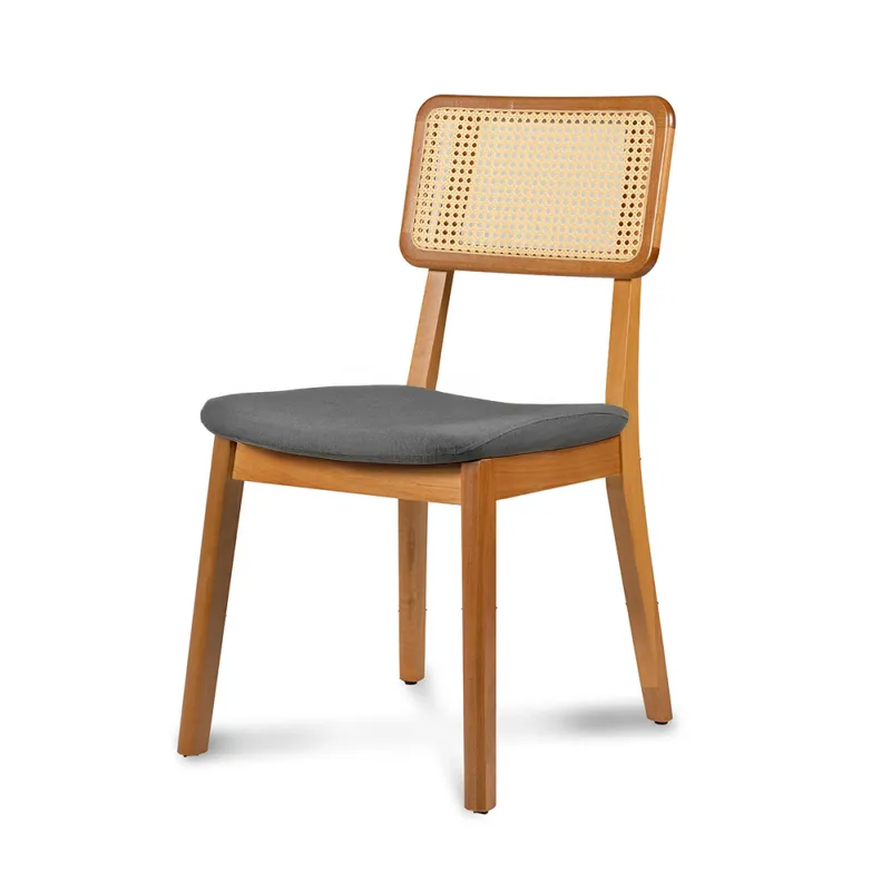 Silla Classic - Tela Rústica con tejido - Ceniza en Beige - Butacas, banquetas y puffs, Uruguay | NYR
