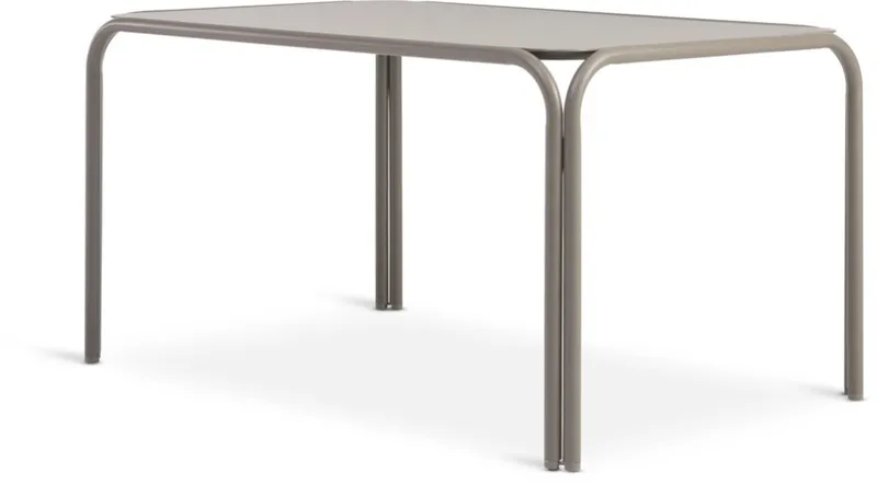 Mesa de jardín RAUMA An.90xL140 arena oscuro en Arena oscuro - Muebles para el exterior, Uruguay | JYSK