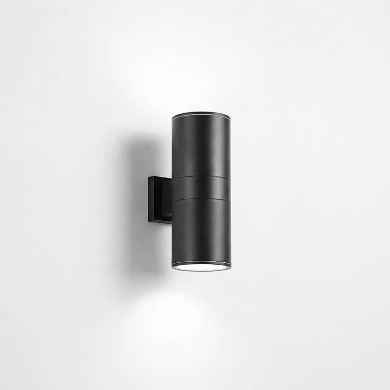 Aplique de Pared Cylix Duo en Negro - Iluminación, Uruguay | La Perla