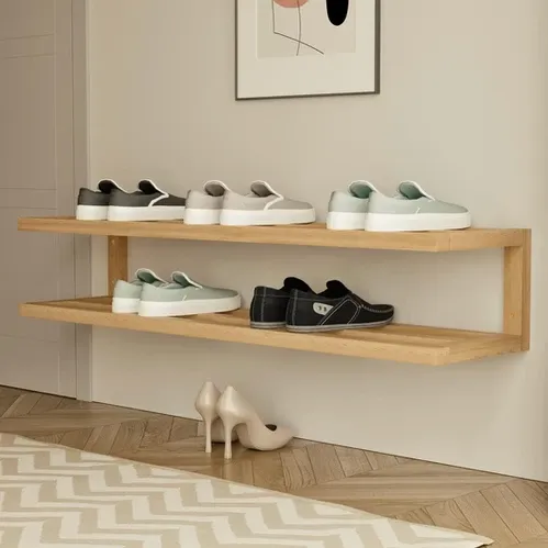 Zapatera Mora en Madera natural - Aparadores y recibidores, Uruguay | Decoquadra