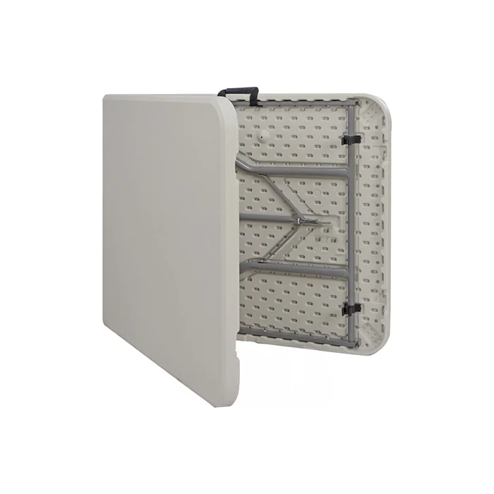 Mesa Plegable Polietileno-y-metal Blanco Bagan en Blanco - Muebles para el exterior, Uruguay | Divino, vista 3