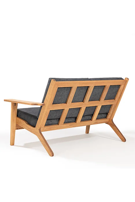 POLTRONA LOTUS ACQUABLOCK NEGRO 93x87x86CM JATOBA en natural y - Muebles para el exterior, Uruguay | Vinibel, vista 4