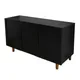 Aparador Buffet Arco 120 cm – Negro