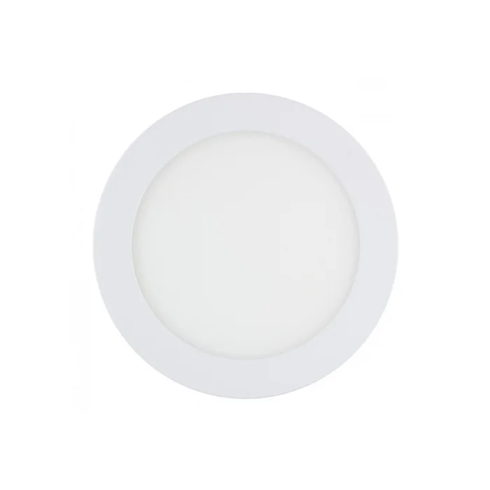 Panel LED Redondo de Empotrar 3W Luz Cálida en Blanco - Lámparas colgantes, Uruguay | Serlux, vista 3