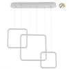 Colgante led lineal tres marcos verticales 58W Dimerizable en Blanco - Lámparas colgantes, Uruguay | Iluminica, vista 3 de 6