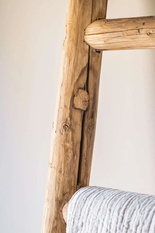 ESCALERA OLMO ANTIGUO en Madera natural - Bibliotecas, Uruguay | La Iberica, vista 5