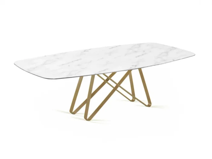 Mesa Capri en Blanco - Mesas de comedor, Uruguay | Arquetipo