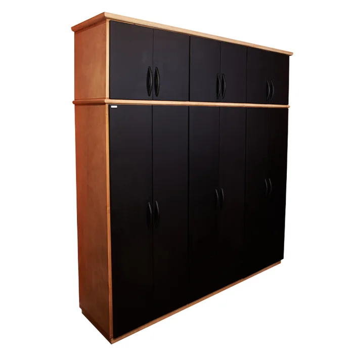 Placard 2,10 - 12 puertas — Serra Amoblamientos en Madera natural - Roperos y placares, Uruguay | Serra Amoblamientos, vista 2