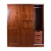 Placard Corredizo 3 Puertas Madera Marron Agata en Marrón - Roperos y placares, Uruguay | Divino, vista 5 de 10