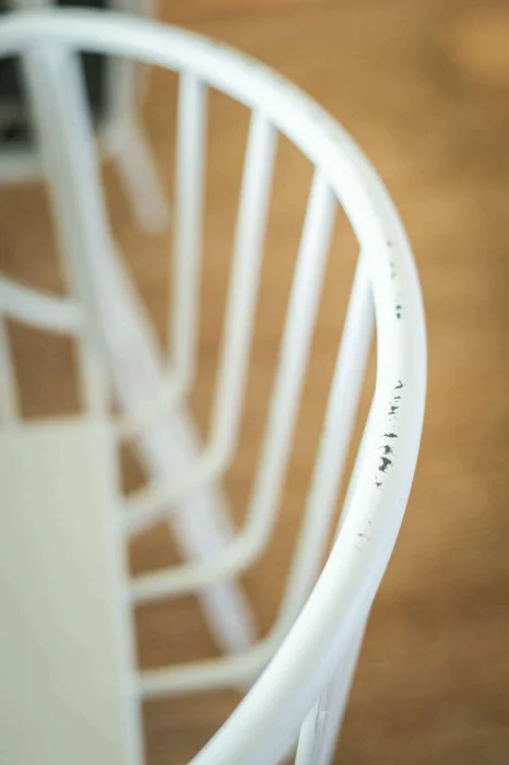BUTACA / SILLA DE METAL WHITE en Blanco - Sillas, Uruguay | La Iberica, vista 5