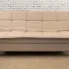 SOFA CAMA MIRAGE 3 LUGARES MARRON CLARO en Beige - Sillones y sofás, Uruguay | Alfa Ventas, vista 2 de 5