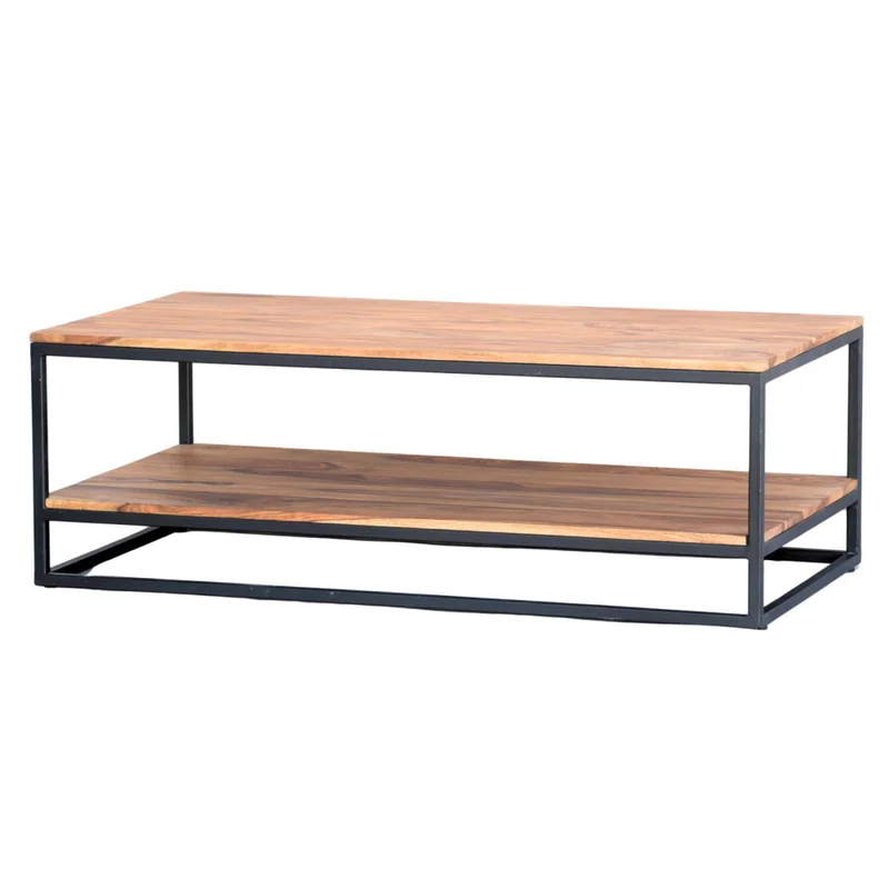 Mesa Ratona Madera-de-mango Marron Kanpur Castaño en Marrón - Mesas de living, Uruguay | Divino, vista 3