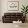 Juego de living 3+2 Cuero Natural en Marrón - Sillones y sofás, Uruguay | La Cueva Muebles, vista 3 de 8