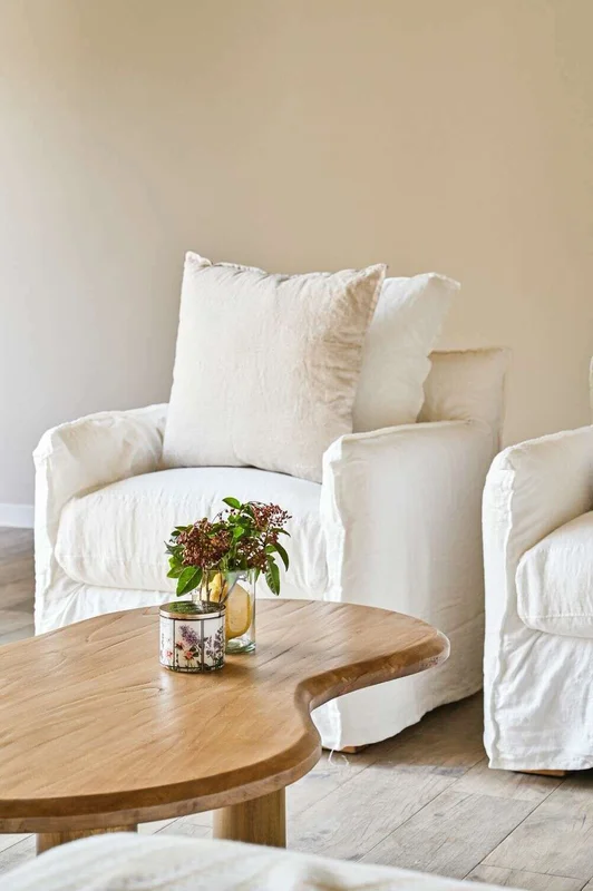 SILLON ALMA LINO BLANCO - 1 CUERPO en Blanco - Sillones y sofás, Uruguay | La Iberica, vista 24
