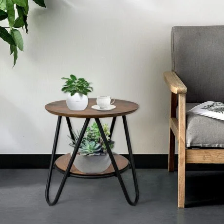 Mesa lateral Ace en Marrón - Mesas de living, Uruguay | La Cueva Muebles, vista 11