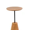 MESA LATERAL PETALA P CINAMOMO 30X30X48H CM - Mesas de arrimo, Uruguay | Vinibel, vista 1 de 3