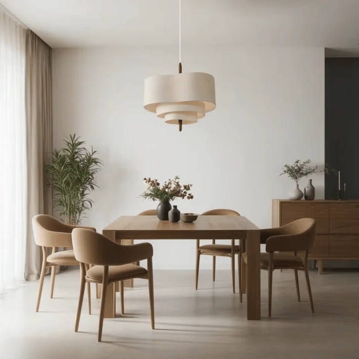 Lampara colgante Lyra en Beige - Lámparas de mesa, Uruguay | Simple Deco, vista 5