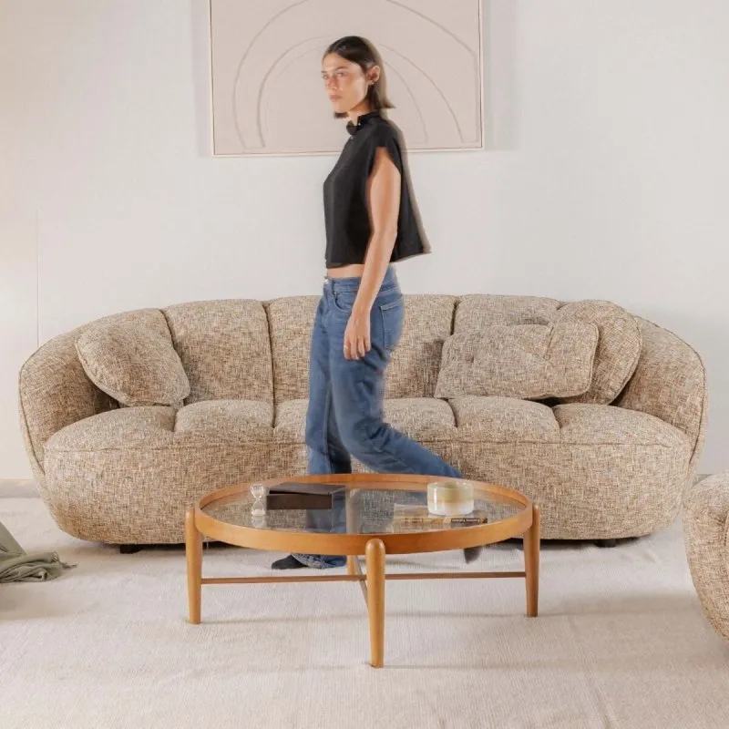 Sofá Felicce - 3 cuerpos / Policromático en Multicolor - Sillones y sofás, Uruguay | Fabrica Italiana