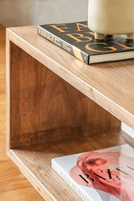 RACK / MESA LIVING CUBO - 1.75 X 0.40 MTS en Madera natural - Muebles para TV, Uruguay | La Iberica, vista 19