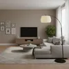 Luminaria de Pie Orbis Beige en Beige - Lámparas de pie, Uruguay | Serlux, vista 4 de 5