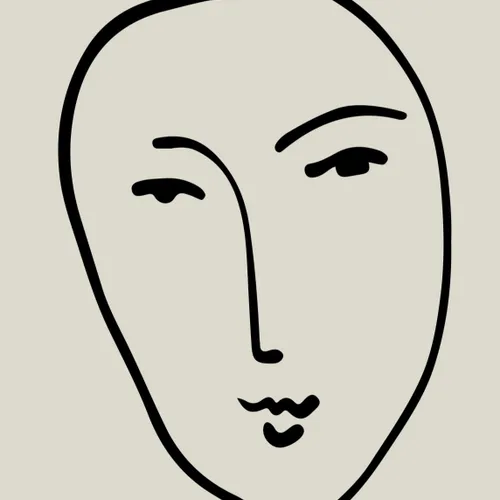 Rostro en Gris - Láminas, Uruguay | Mara Estudio