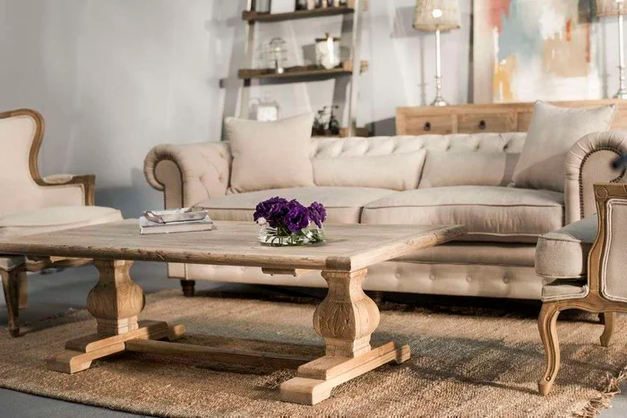 MESA LIVING ISABEL - 1.50 X 0.80 en Madera natural - Mesas de living, Uruguay | La Iberica, vista 22