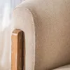 BUTACA NIDO - FRESNO Y LINO en Beige - Butacas, banquetas y puffs, Uruguay | La Iberica, vista 4 de 6