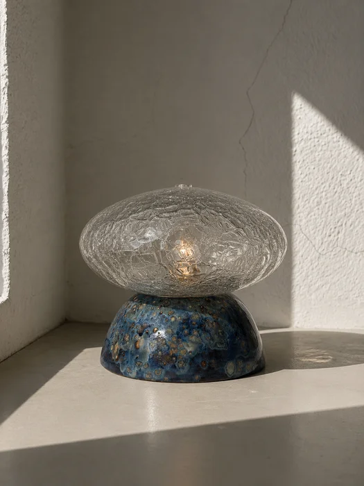 Luminaria Alba Azul en Azul - Lámparas de mesa, Uruguay | Maruja objetos