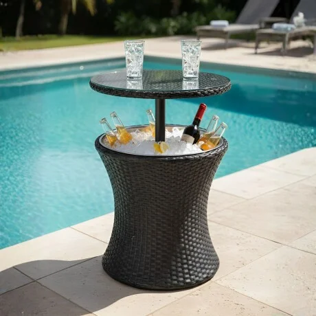 Mesa de jardin CoolBar en Negro - Muebles para el exterior, Uruguay | La Cueva Muebles, vista 10